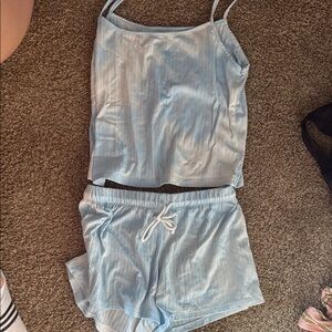 Kids Light Blue Pajama Set